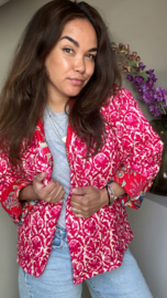 Ibiza jacket pink reversible