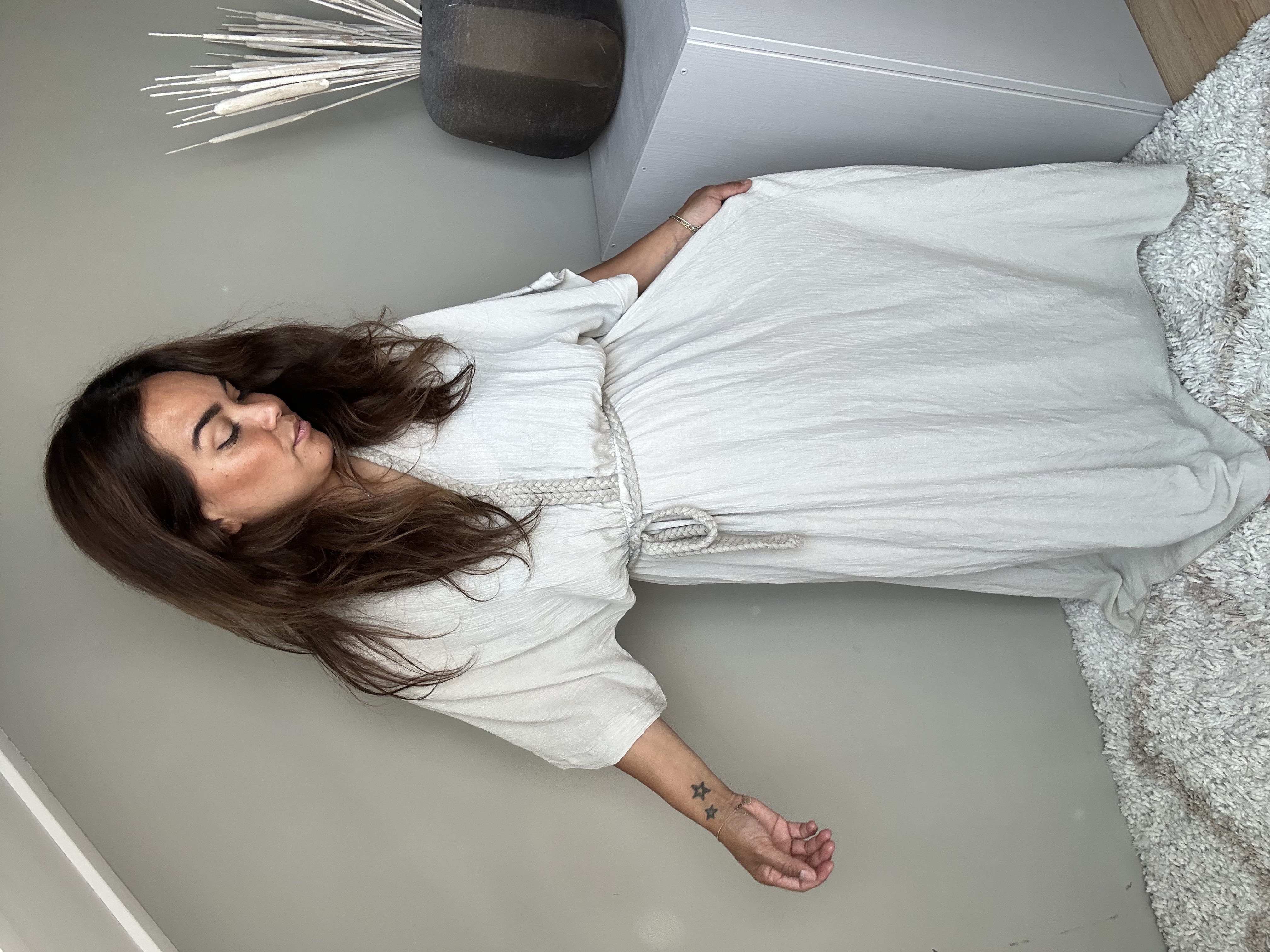 Athena dress grey