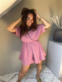 Pink playsuit