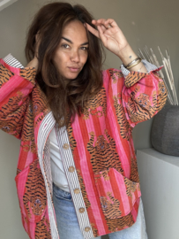 The tiger jacket pink