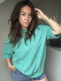 Oversized ripped tee