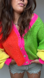 Colourful knit