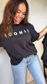 ICONIC tee black