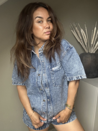 Celine denim blouse