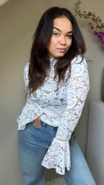 White lace top