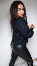 Black turtle neck