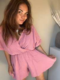 Pink playsuit