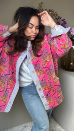 The tiger jacket pink