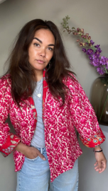 Ibiza jacket pink reversible