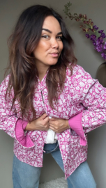 Reversible flower jacket