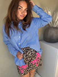Roxanne blouse blue