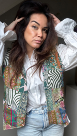 Boho style gilet