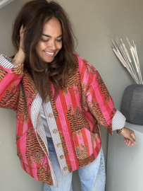 The tiger jacket pink