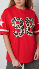 Red panter tee