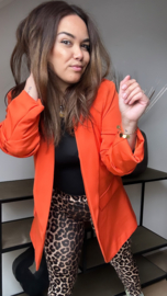 Kiki orange blazer