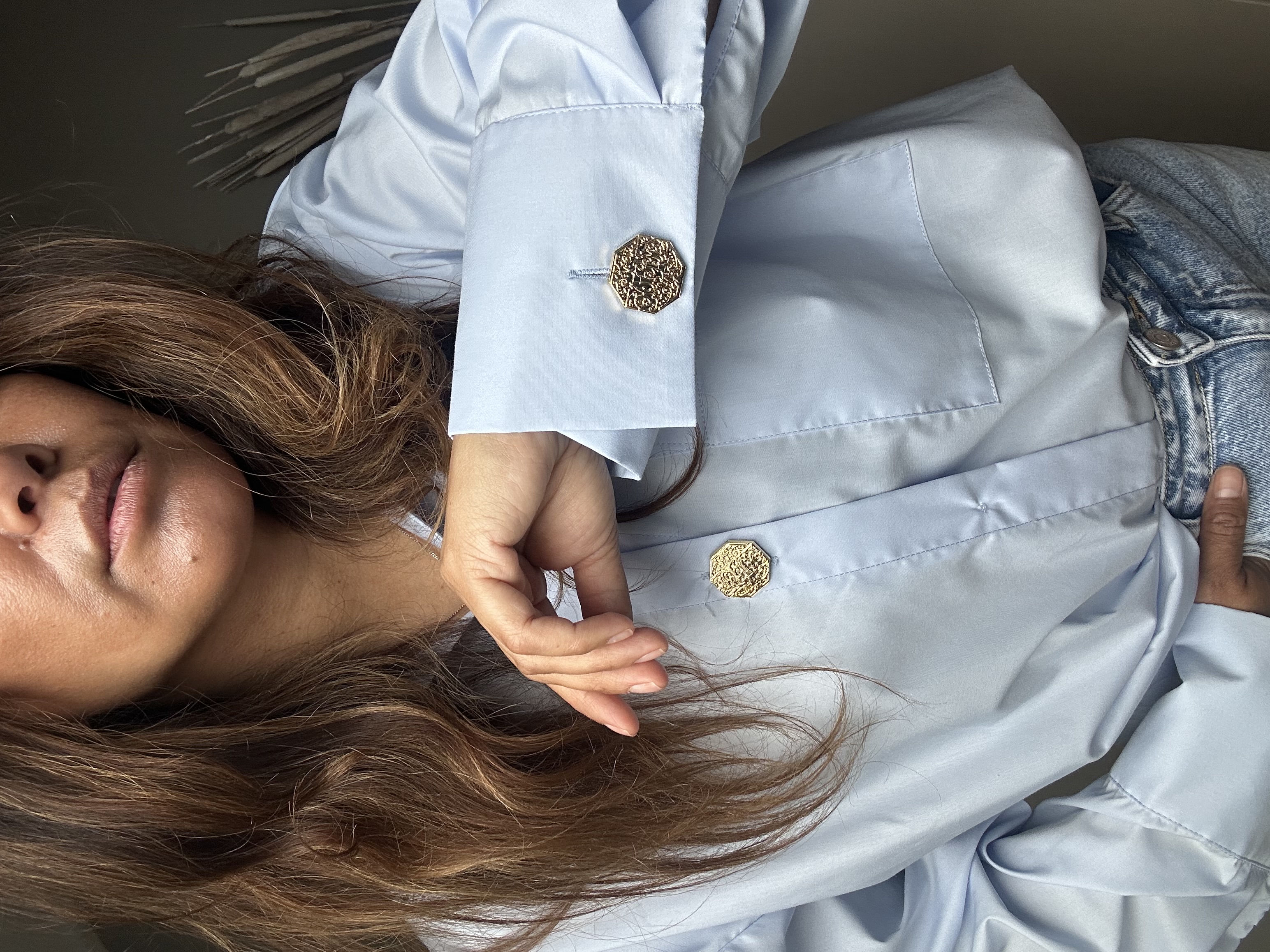 Jill blouse babyblue
