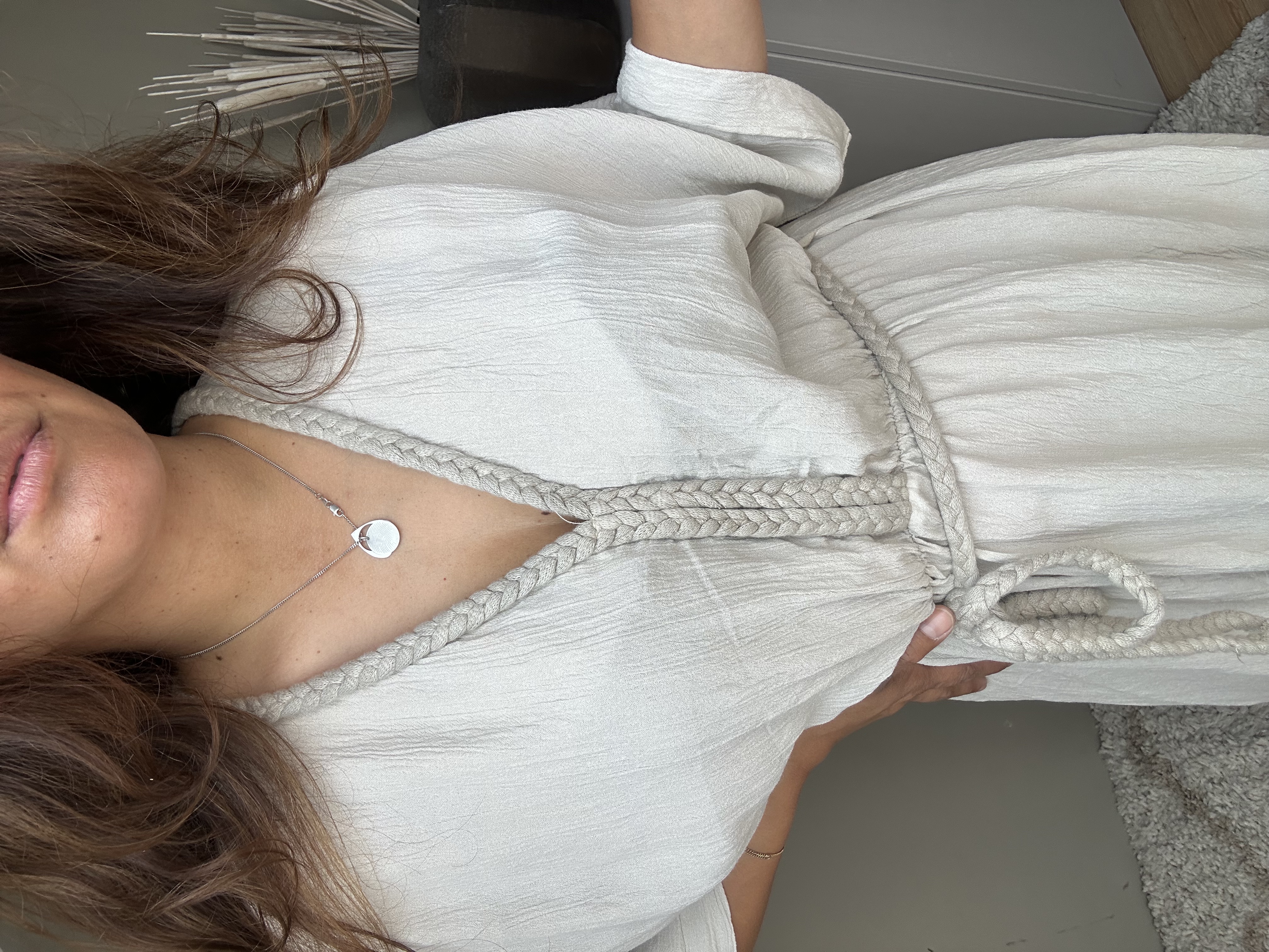 Athena dress grey