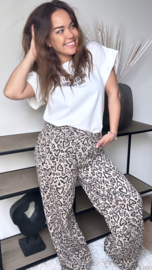 Leopard jeans