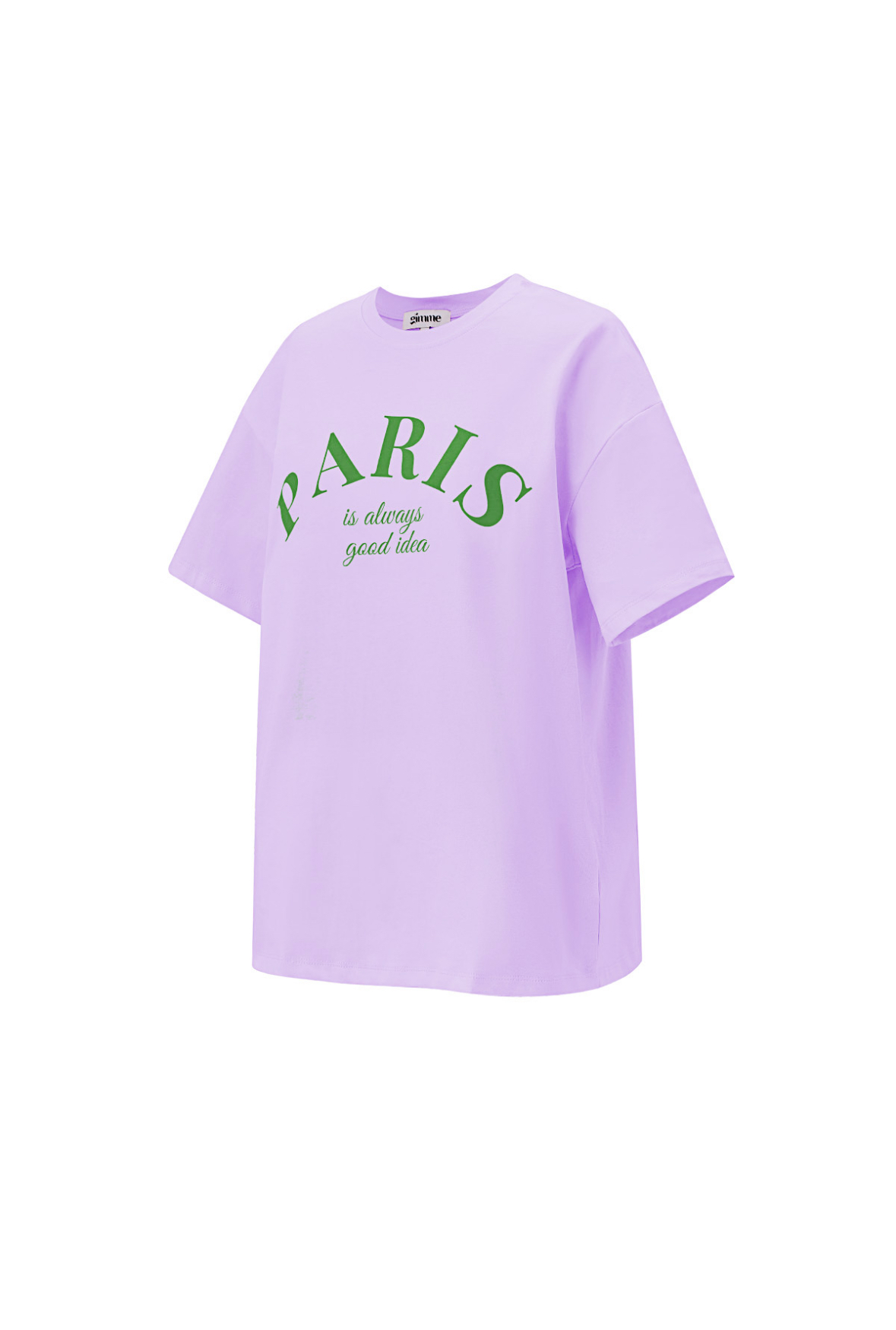 Paris tee lila
