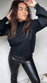 Black turtle neck