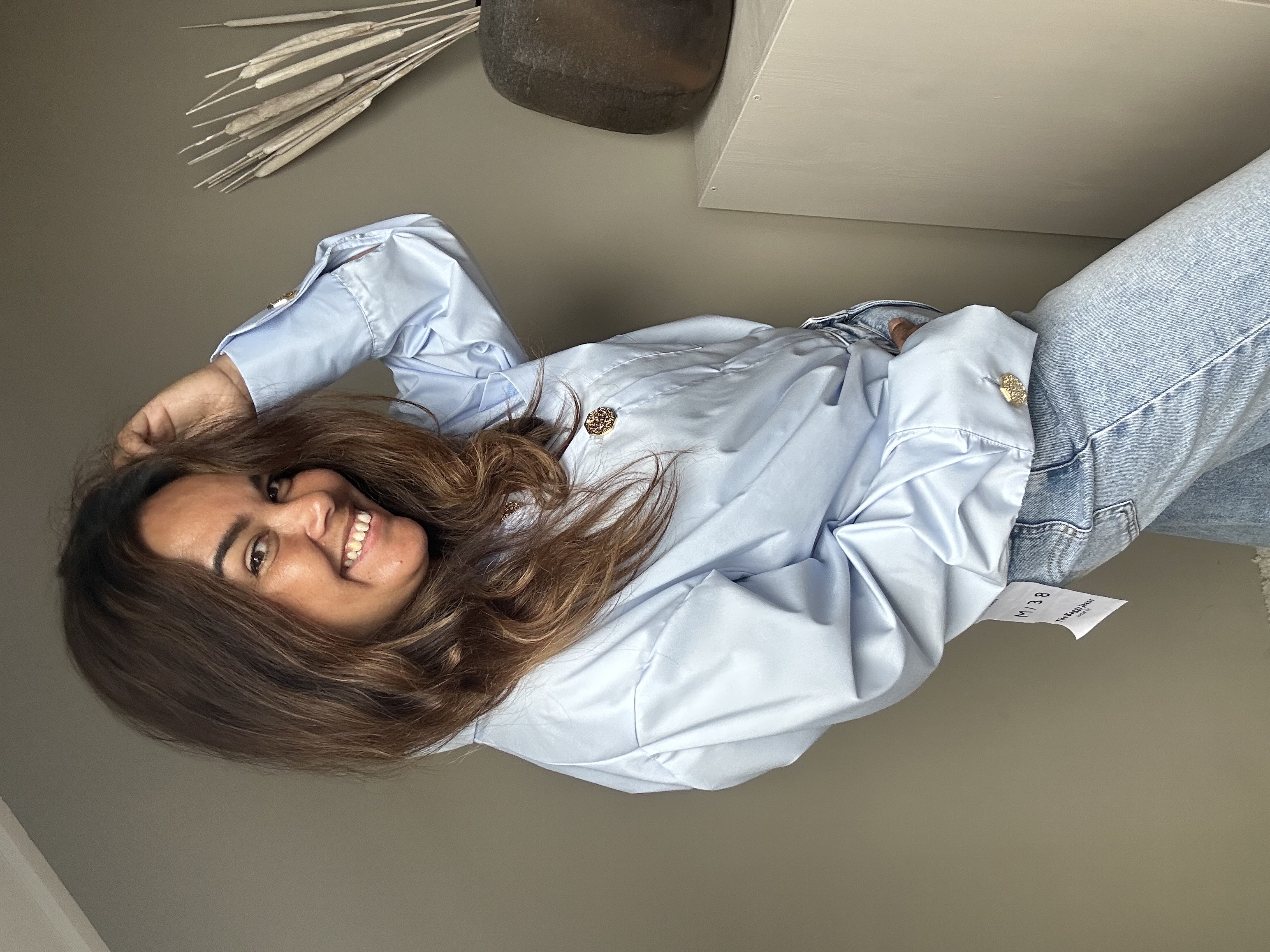 Jill blouse babyblue