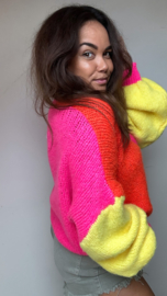 Colourful knit