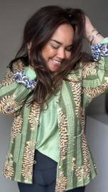 The tiger summer jacket green