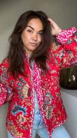 Ibiza jacket pink reversible