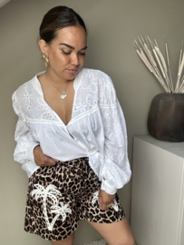 The white broderie blouse