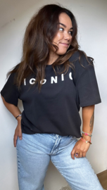 ICONIC tee black