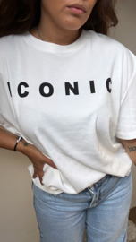 ICONIC tee white