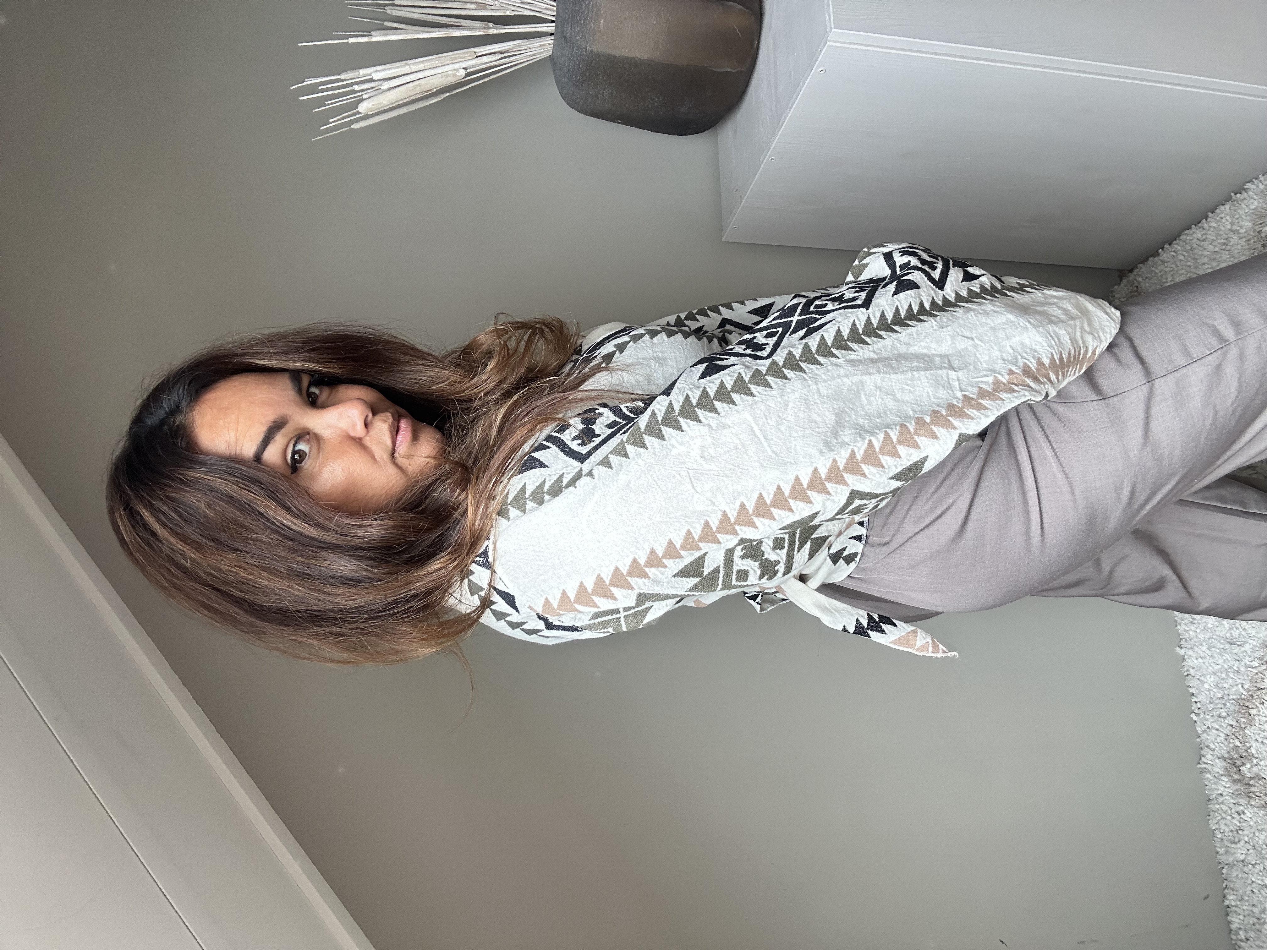 Boho wikkelblouse