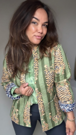 The tiger summer jacket green