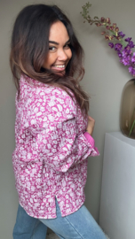 Reversible flower jacket