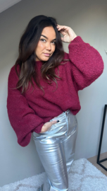 Lima knit bordeaux