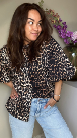 Panter denim blouse