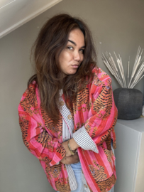 The tiger jacket pink