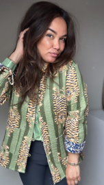 The tiger summer jacket green