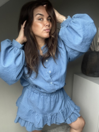 Denim two piece