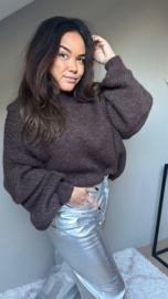 Lima knit brown