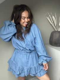 Denim two piece