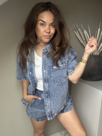 Celine denim blouse