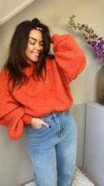 Lima knit orange