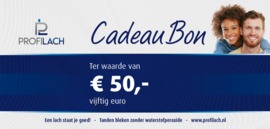 ProfiLach cadeaubon € 50,-