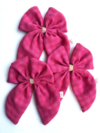 Roze geruit