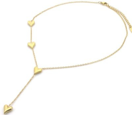 Ketting Ha ha hartjes