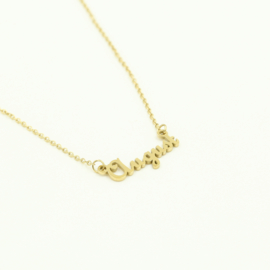 Birth month necklace