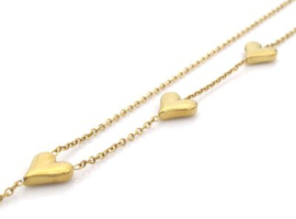 Ketting Ha ha hartjes