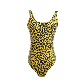One piece swimsuit Leopard