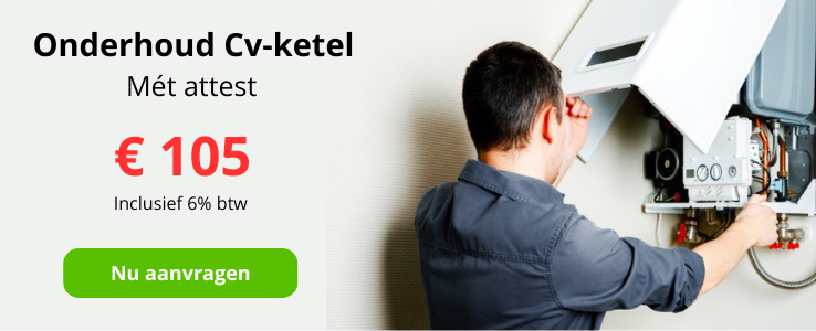 Onderhoud cv-ketel aanvragen